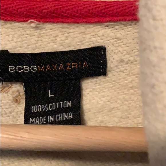 BCBG Cropped Camo Hoodie - Picture 2 of 5